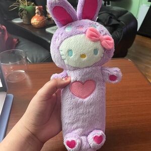 Sanrio Hello Kitty Purple Bunny Pencil Case/ Pouch
